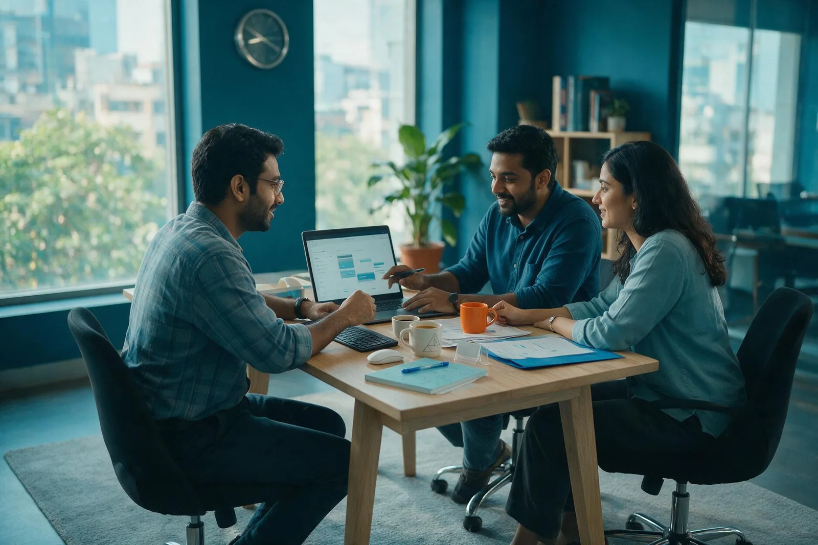 A recruitment operations team working a hiring pipeline