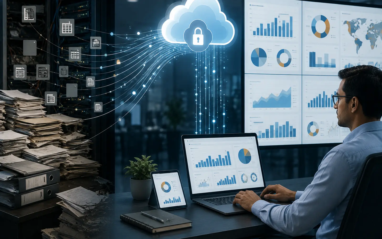 Enterprise data warehouse dashboards and pipelines