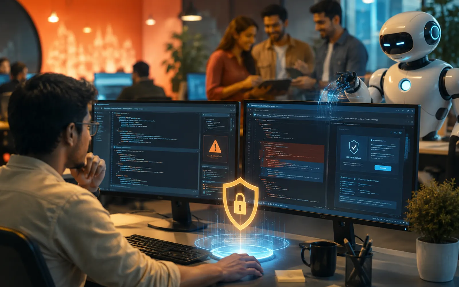 Kalpita CodeGuard organizational risk dashboard