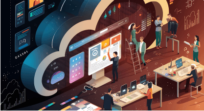 End-to-end Custom Website Development for Cloud-Based Company